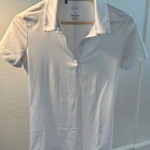 Under Armour Women's Classic White Button Down Shirt
